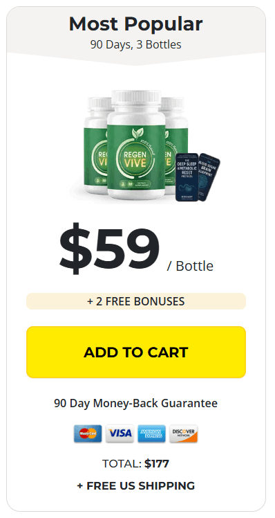 RegenVive buy now 3 bottles